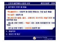 [패션산업론] 국내 스포츠 골프웨어시장 동향과 미래-4