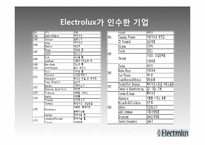 [국제경영] Electrolux 일렉트로룩스 M&A-14
