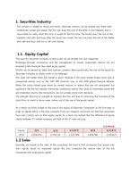 [재무회계] Security Firms Analysis-2