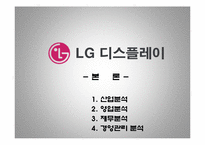 [재무관리] LG Display(LG디스플레이) 기업경영분석-9