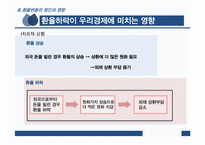 환율변동이 우리경제에 미치는 영향과 경제 주체별 대응방안-18