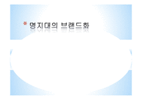 명지대의 브랜드화-1