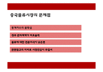 [국제운송론] 중국 물류시장의 현황-9