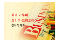 [글로벌전략] 해태-가루비, 오리온-프리토레이 전략적 제휴-1