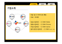 [경영조직론] CJ E&M 전략-4