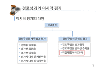[유통관리] 개별품목의 경로성과 분석에 활용되는 DPP-7