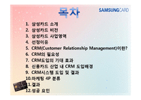 [경영정보] 삼성카드의 CRM도입과 성공-2
