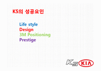 KIA 기아자동차 K5의 성공요인, 마케팅 전략 분석-18