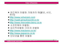 [국제경영전략] 제5장 제품차별화전략-7