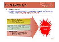 맥도날드의 위기극복 방안-10