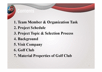 [디자인과 재료] Golf club 골프클럽, 골프채-2