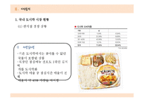 [사업계획서] 다양한 형태의 도시락 판매-11