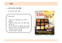 [사업계획서] 다양한 형태의 도시락 판매-12