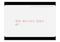 연예매니지먼트산업의 동향과 특징-4