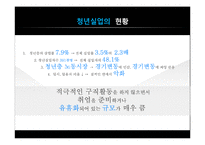청년실업이 우리사회에 끼치는 영향, 해결방안-5