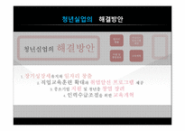 청년실업이 우리사회에 끼치는 영향, 해결방안-18