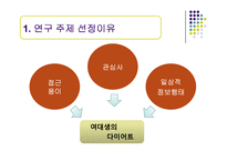 [정보행태론] 여대생의 다이어트 정보요구와 정보추구행태-3