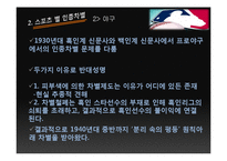 미국 스포츠내의 흑인 인종차별-10