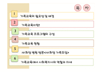 [정신보건사회복지론] 가족교육-2