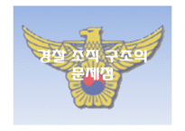 [행정조지론] 경찰 조직 구조의 문제점-1