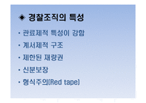 [행정조지론] 경찰 조직 구조의 문제점-5