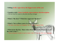 [영미문학] 테드 휴즈의 시 분석-Roe Deer, The Thought-Fox(영문)-6