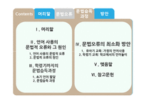 [국문학] 문법 오류의 최소화 방안-2