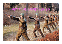 [북한군사]북한의 군사관련 내용-1