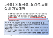[외환시장론] 사설 분석-외환시장, 심리적 공황 상태 차단해야-7