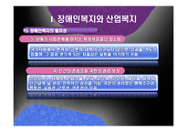 [산업복지] 장애인 산업복지-기업의 장애인 고용과 복지-5