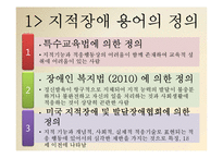 [특수교육] 지적장애의 분류, 원인, 특성 및 예방과 사정-2
