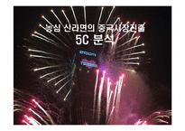 농심 신라면의 중국시장진출 5C 분석-1