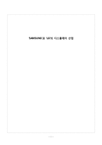 [회계원리] 삼성 `SAMSUNG`과 `LG`의 디스플레이 산업-1