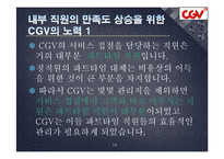 [서비스품질관리] CJ CGV의 서비스 수익 체인-12