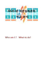 GS25와 세븐일레븐의 비교 분석-1