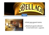 [호텔경영] 벨라지오 Bellagio Hotel-6