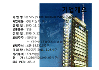 SBS(034120) 기업분석-4