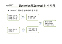 [국제경영] Electrolux의 Zanussi 인수합병사례-18