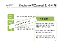 [국제경영] Electrolux의 Zanussi 인수합병사례-20