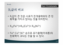 Paper Chromatography 실험-10