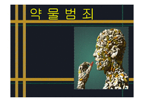 약물범죄 레포트-1