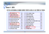 전문도서관 정책의 문제점과 대안-11