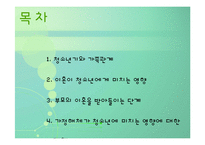 [청소년심리] 청소년기의 가족관계-2
