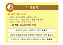 [인간발달] 아동기, 청소년기-4