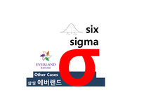 [운영관리] 삼성 에버랜드 six sigma 식스시그마 사례 분석-1
