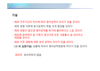 [조사방법론] 해외거주 경험과 영어 성적에 대한 인식 조사-17