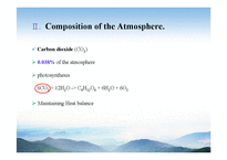[환경화학] The Earth`s Atmosphere(영문)-10