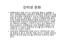 2000년대 대중문화의 특징-2