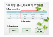 생리대 화이트 마케팅사례분석-10