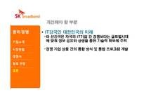 SK브로드밴드 기업 경영분석과 경영사례분석-17